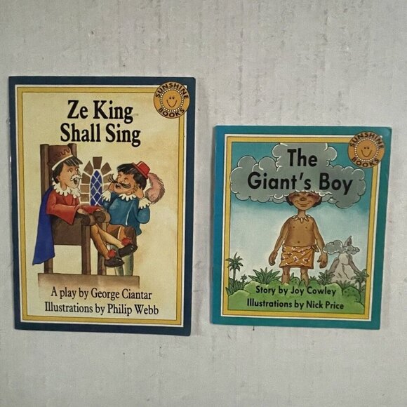 Sunshine Books The Giants Boy Ze King Shall Sing 1987 Paperback By Joy Cowley - Picture 1 of 8
